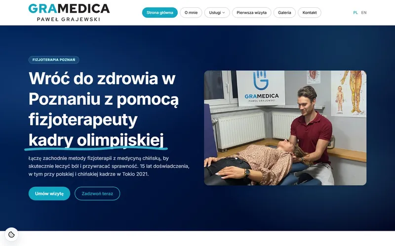 A repositioning, not a website